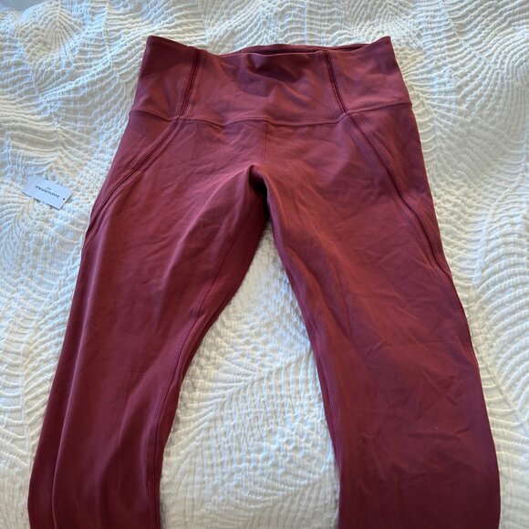 Nulu Mesh Panels High-Rise Tight 25", size 8 - Picture 4 of 7